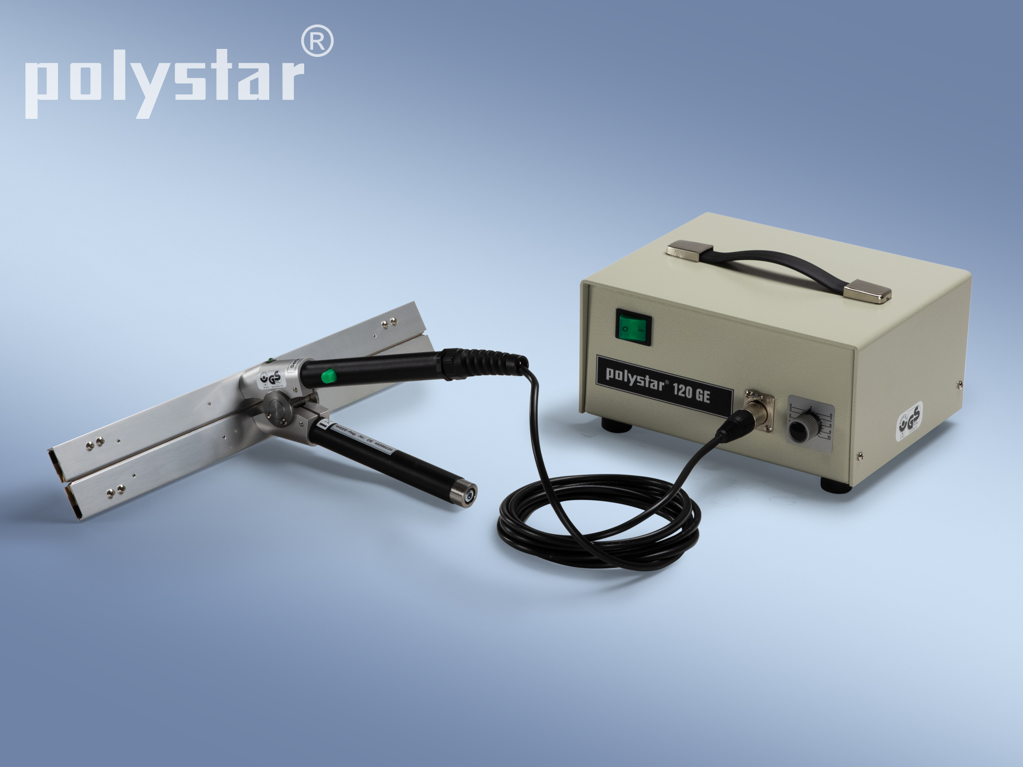  Mobile polystar® Standardschweißzange mit polystar® Impulsgeber 120 GE