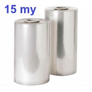 PVC_Schrumpffolie_15my Polyolefin-Schrumpffolie 15 my