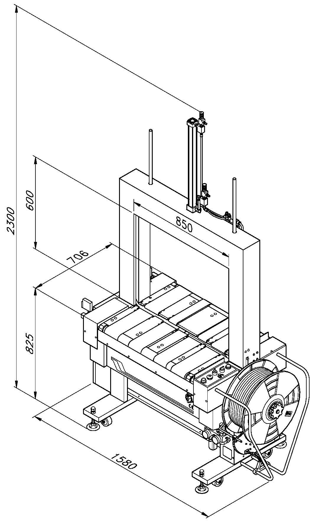 Rahmenumreifungsmaschine_TP-601BP_1