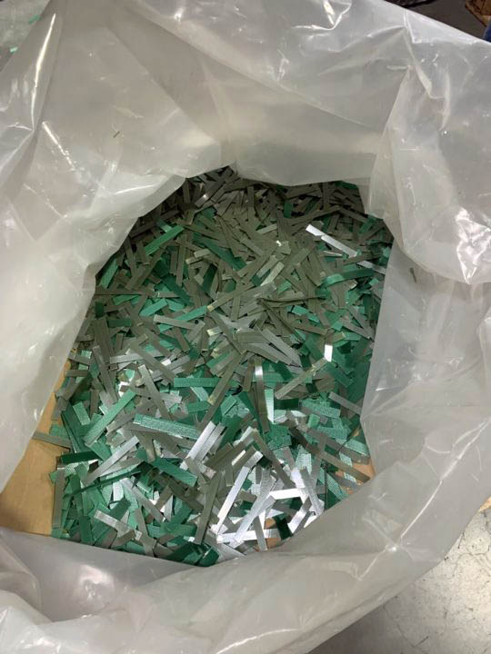 geschreddert_umreifungsband Umreifungsband geschreddert