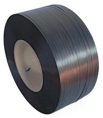 PP-umreifungsband-schwarz PP - Umreifungsband 200 mm Kern - 12 mm