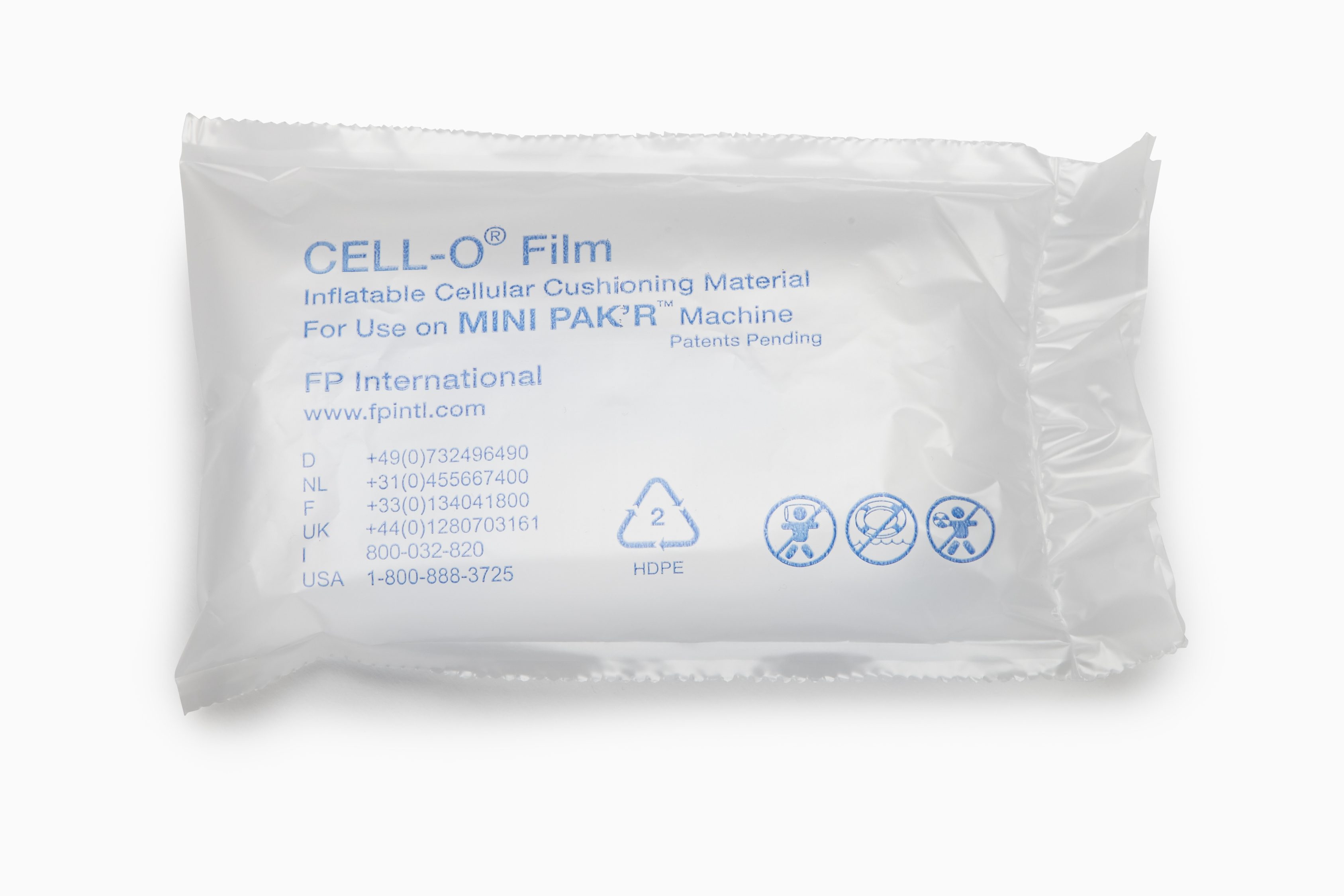 FLO301PS Luftpolsterkissen FILLER 23µ - für MINI PAK'R und MINI AIR