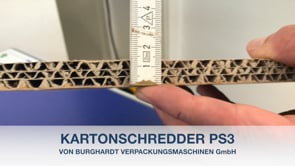 Kartonschredder für Füllmaterial - PS 2 - Chips